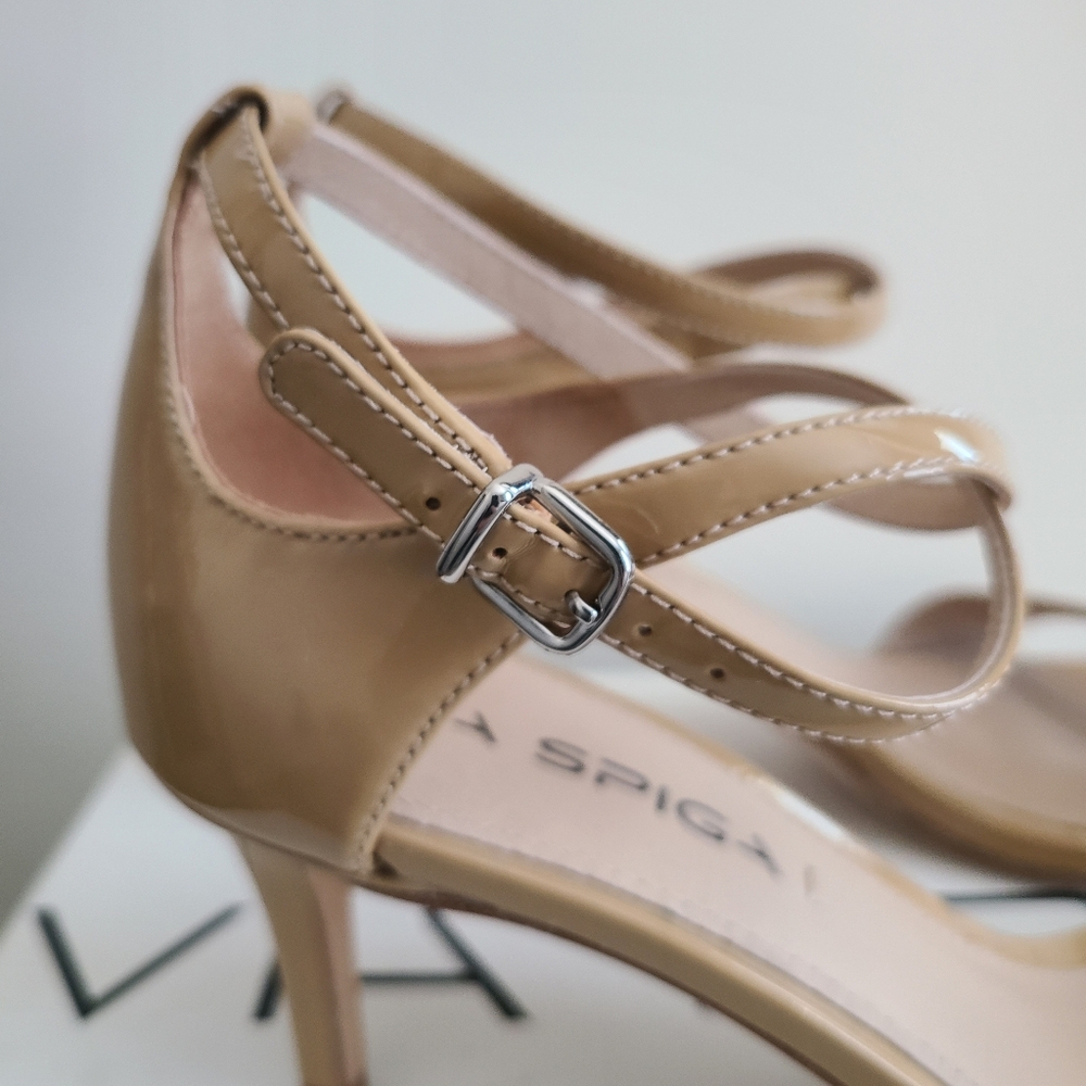 Via Spiga Leesa Ankle Strap Heel Sandal Size 7.5 - Picture 4 of 9